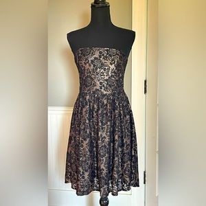 Little black lace dress